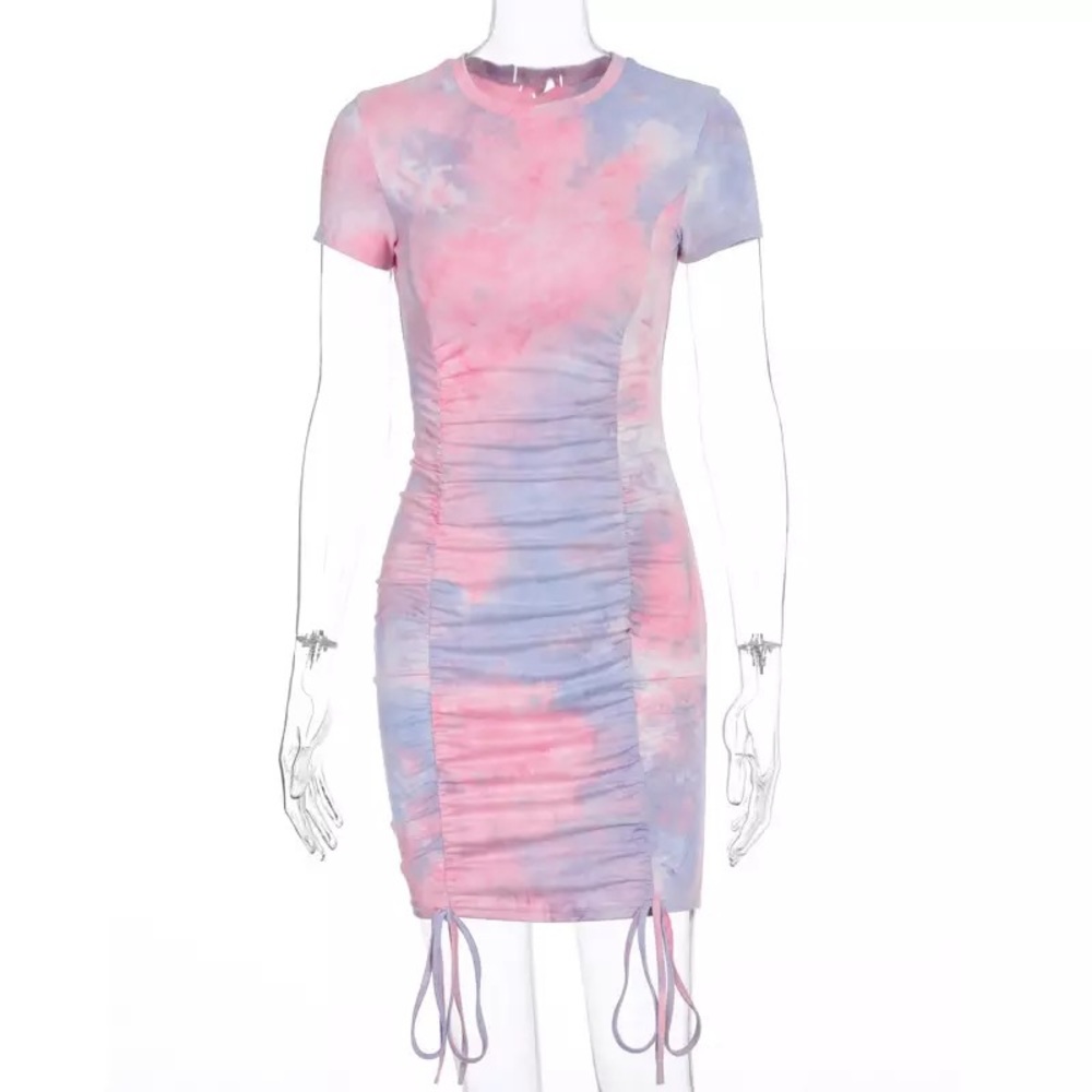 Cotton Candy 🍭 ruched dress